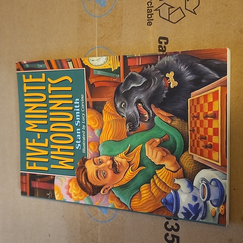 Five minute whodunits paper back book